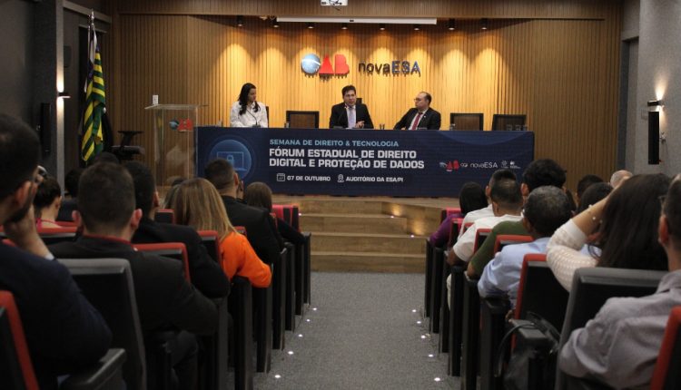 ESA Piauí realizou a I Semana de Direito e Tecnologia