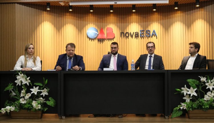 ESA-PI realiza aula magna das pós-graduações com participação de diretor da ESA-SP