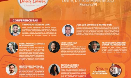 Confira os palestrantes confirmados para o III Congresso Internacional de Direitos Culturais