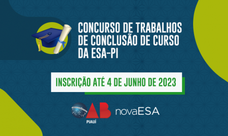 ESA realiza concurso de monografia; saiba mais e participe!