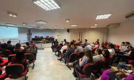 Aula magna da Pós-graduação em Direito Previdenciário em Parnaíba
