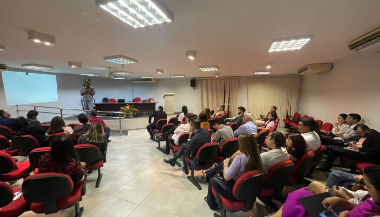 Aula magna da Pós-graduação em Direito Previdenciário em Parnaíba