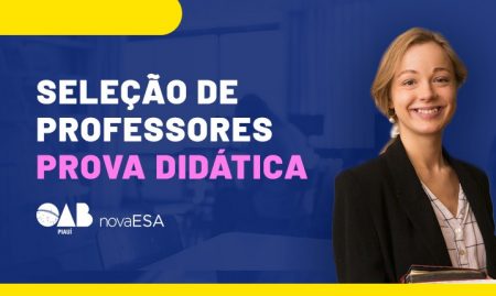 ESA-PI divulga locais, datas e temas das provas didáticas do Edital 02/2024