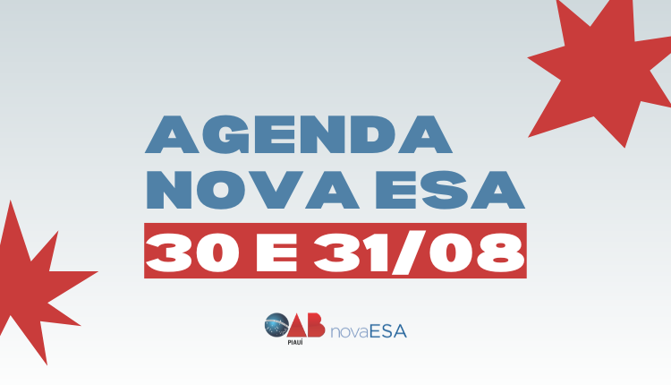Confira a agenda de Cursos Executivos da Nova ESA-PI para sexta e sábado