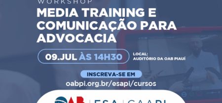 Workshop Media Training e Comunicação para Advocacia